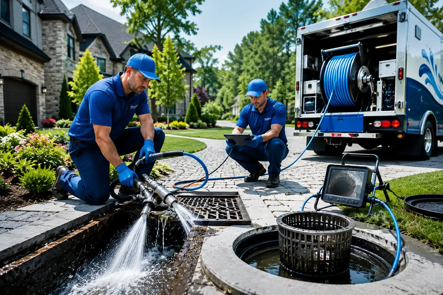 Local outdoor drain cleaning professionals in Mount Pleasant, OH